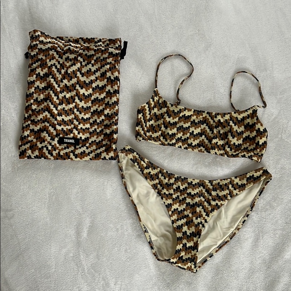 Triangl Mica Bikini Set Confetti Geo